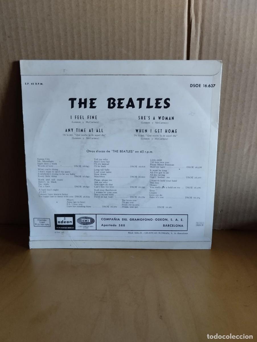Discos de vinilo: THE BEATLES ---- I FEEL FINE +3 - Foto 2