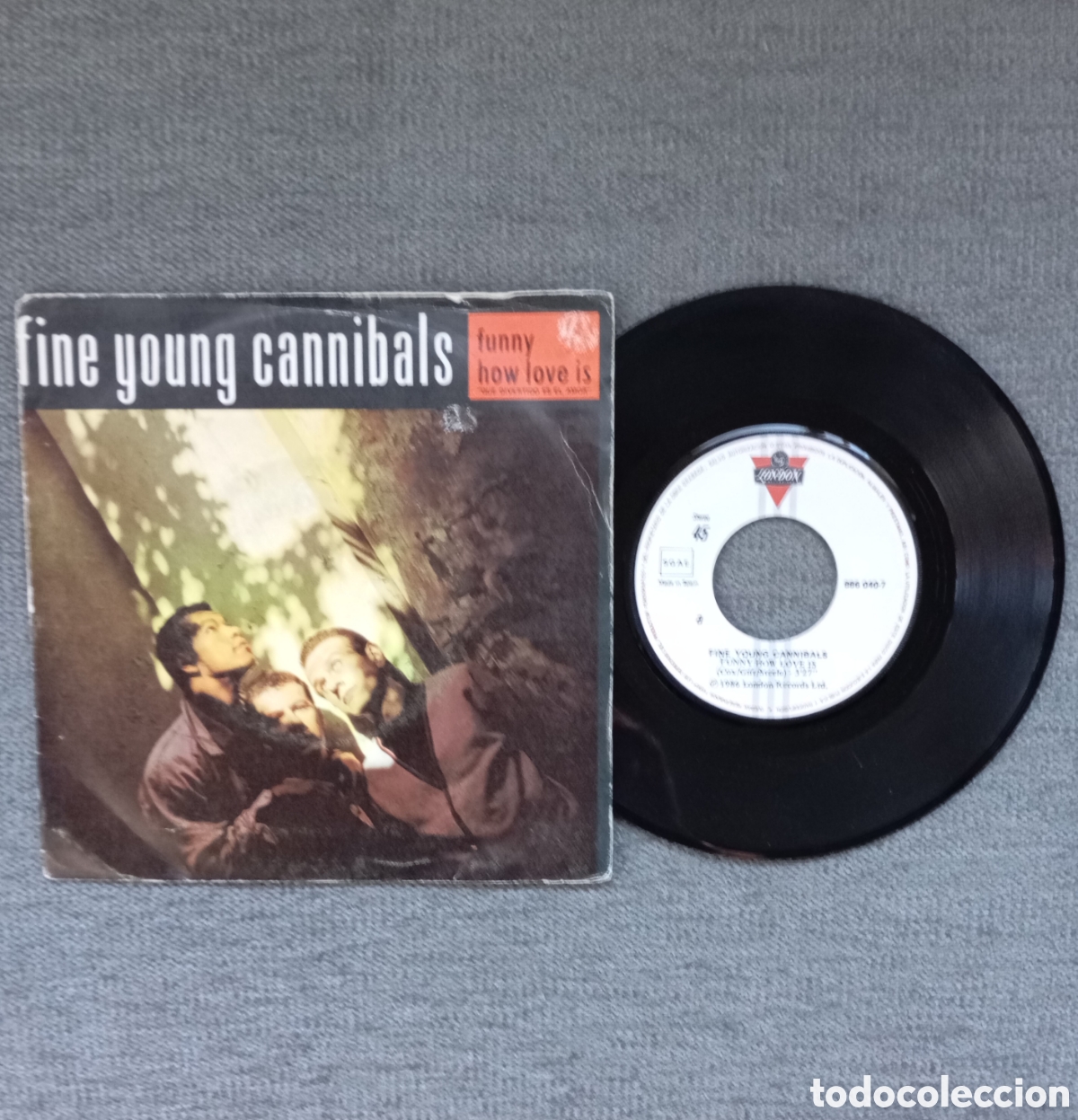 Dischi in vinile: FYC. Funny How Love Is/ Motherless Child. Single 7&rdquo;, a&ntilde;o 1986.