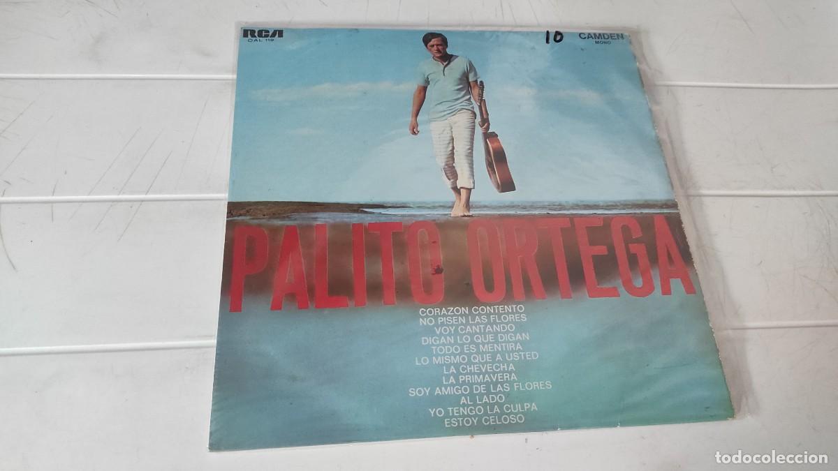 Discos de vinilo: LP PALITO ORTEGA - CORAZ&Oacute;N CONTENTO - Foto 1