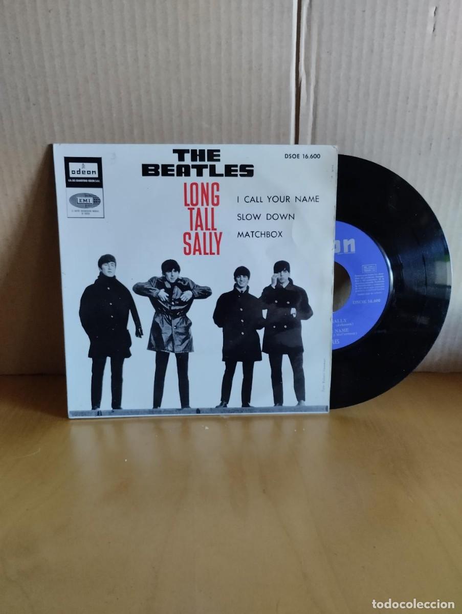 Discos de vinilo: THE BEATLES--- LONG TALL SALLY +3 - Foto 1
