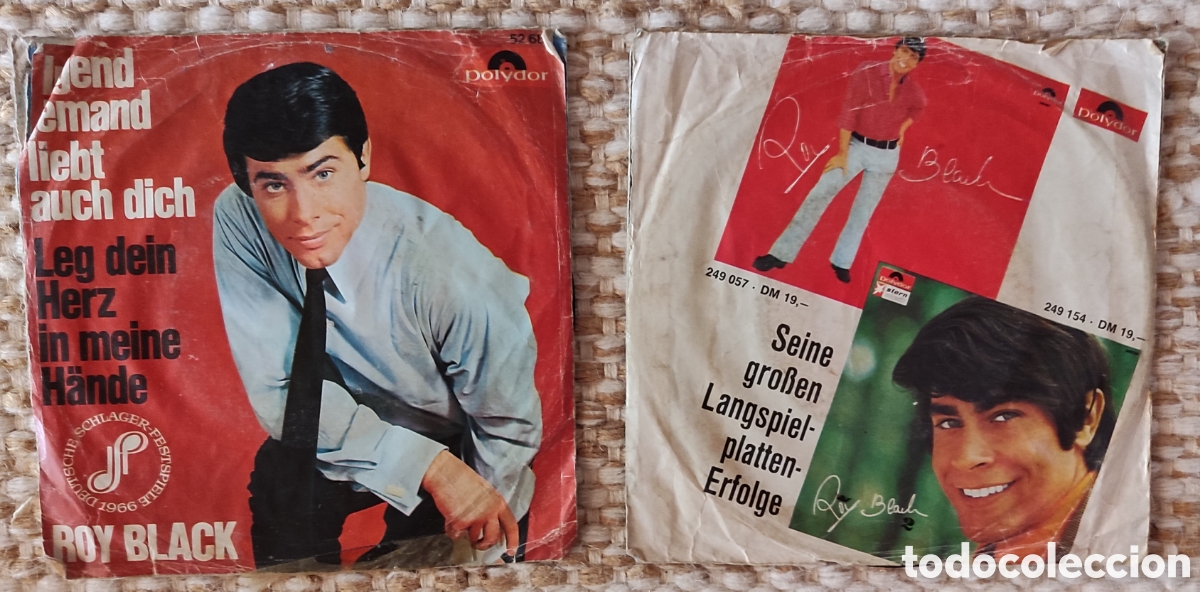 Discos de vinilo: Roy Black - Lote 2 EPs Polydor - Foto 1
