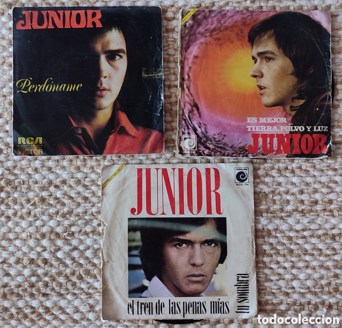 Discos de vinilo: Junior - Lote de 3 EPs ,- RCA y Novola - Foto 2