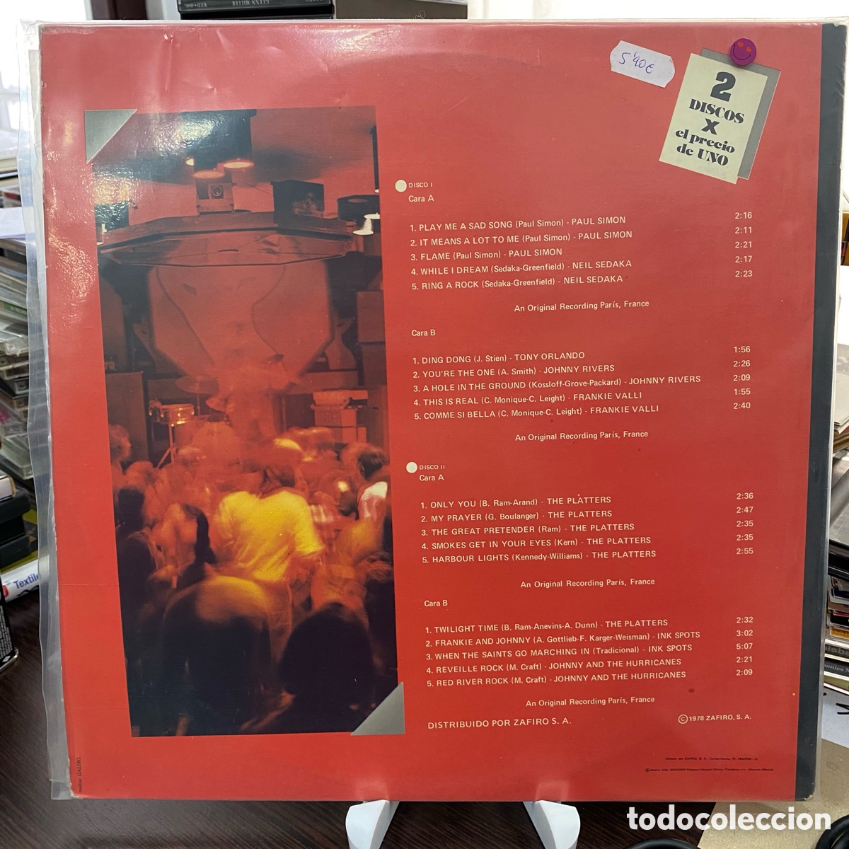 Discos de vinilo: Varios - Puzzle - 20 Exitos Originales (2xLP, Comp) - Foto 2