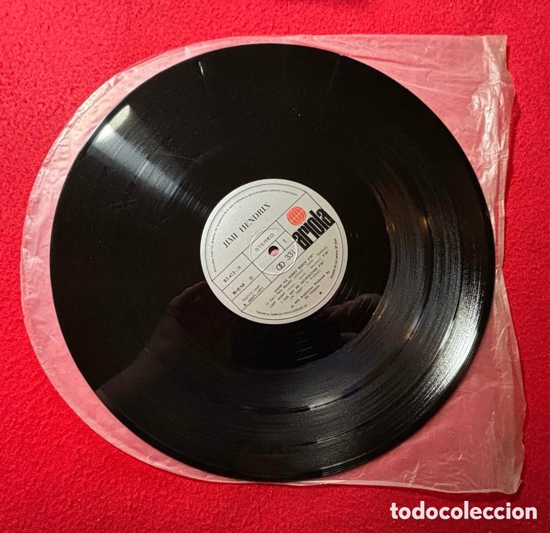Discos de vinilo: Jimi Hendrix Vinilo 1971 Espa&ntilde;a-Como Nuevo - Foto 4