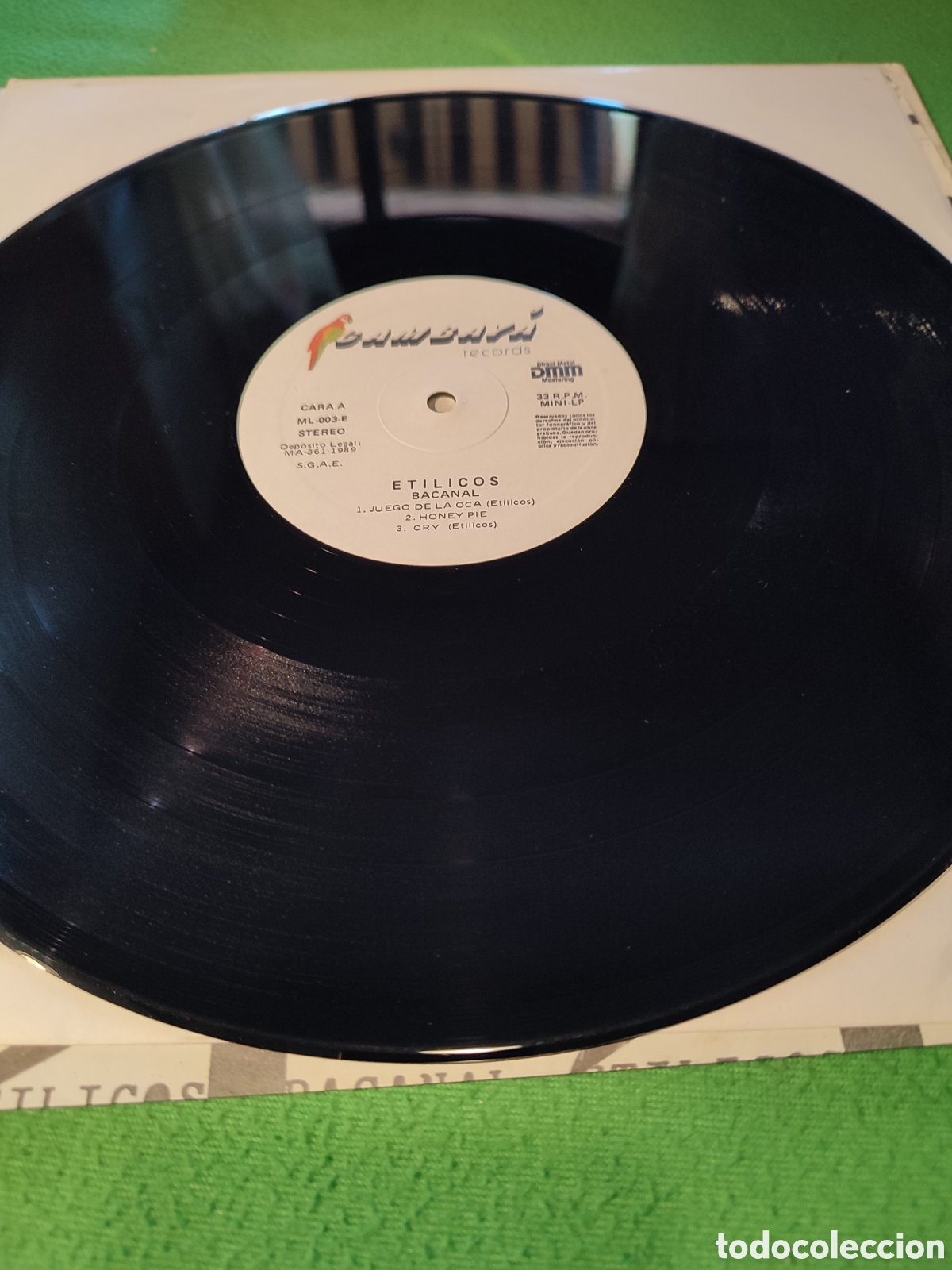 Discos de vinilo: Et&iacute;licos - Bacanal Vinilo Lp - Foto 3