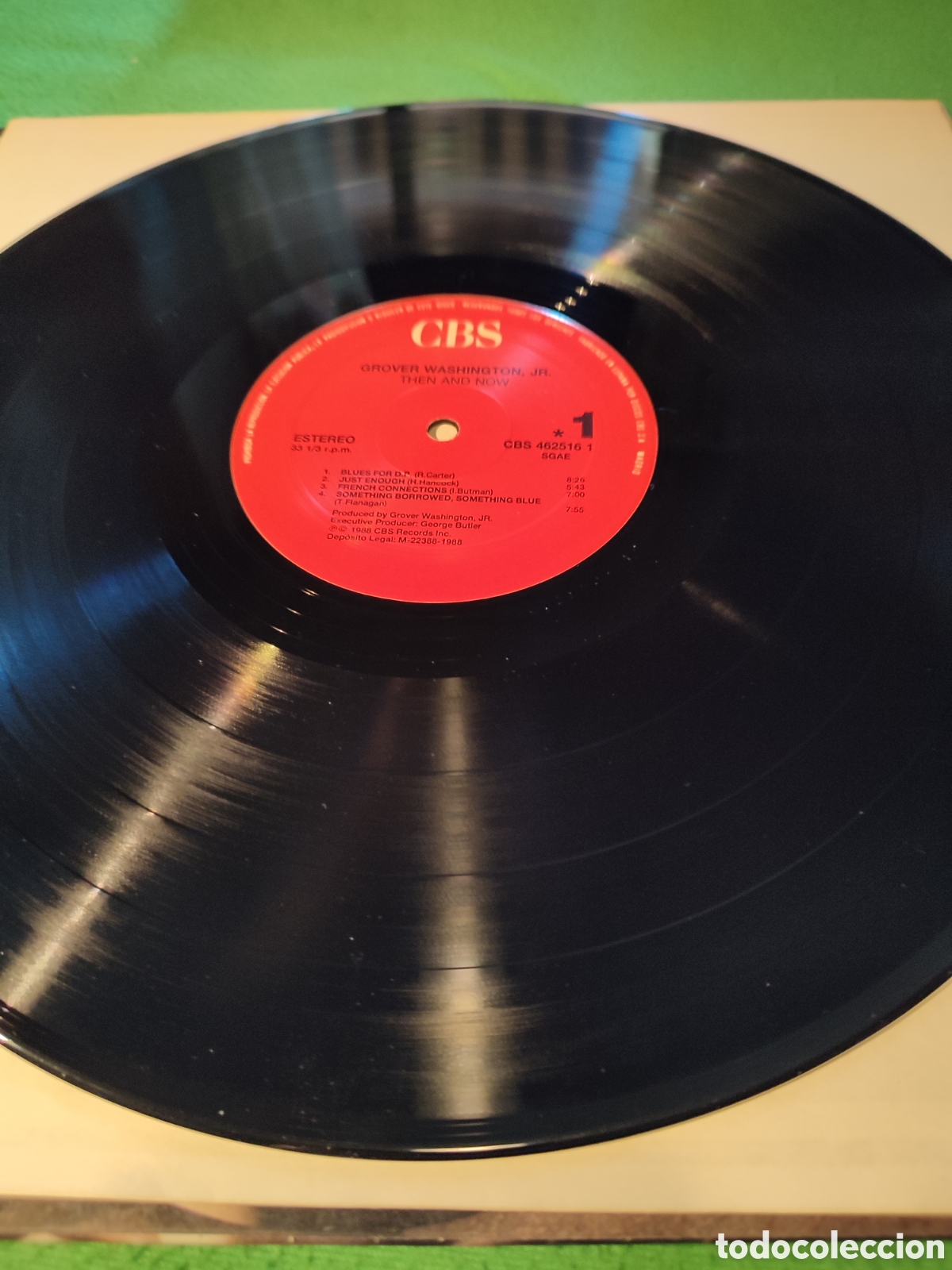 Discos de vinilo: Grover Washington JR - Then and now - Foto 3