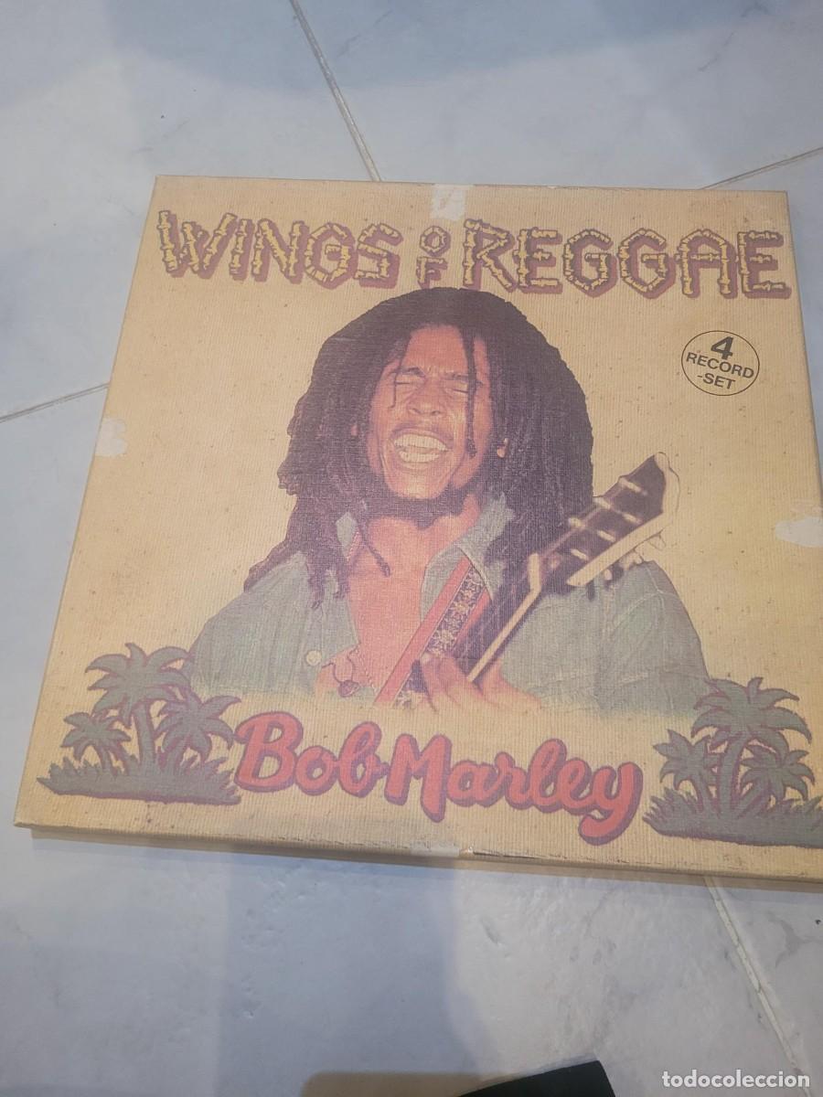 Discos de vinilo: BOB MARLEY CAJON CON 4 LP VINILO REGGAE - Foto 1