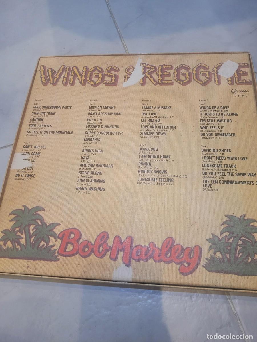 Discos de vinilo: BOB MARLEY CAJON CON 4 LP VINILO REGGAE - Foto 2
