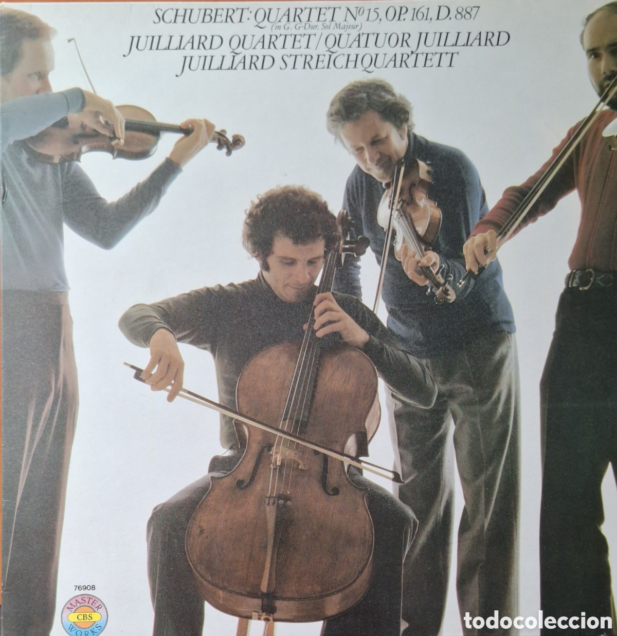 Discos de vinilo: Schubert: Quartet N.15, OP. 161, D.887. - Foto 1