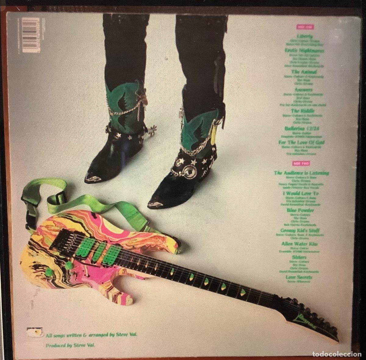 Discos de vinilo: LP STEVE VAI, PASSION & WARFARE - Foto 2