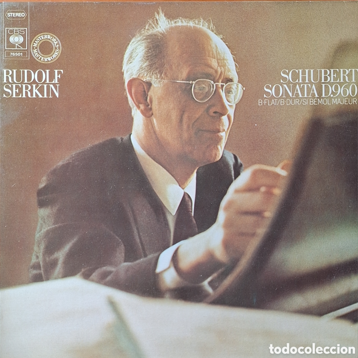 Discos de vinilo: Schubert. Sonata D.960. Rudolf Serkin. - Foto 1