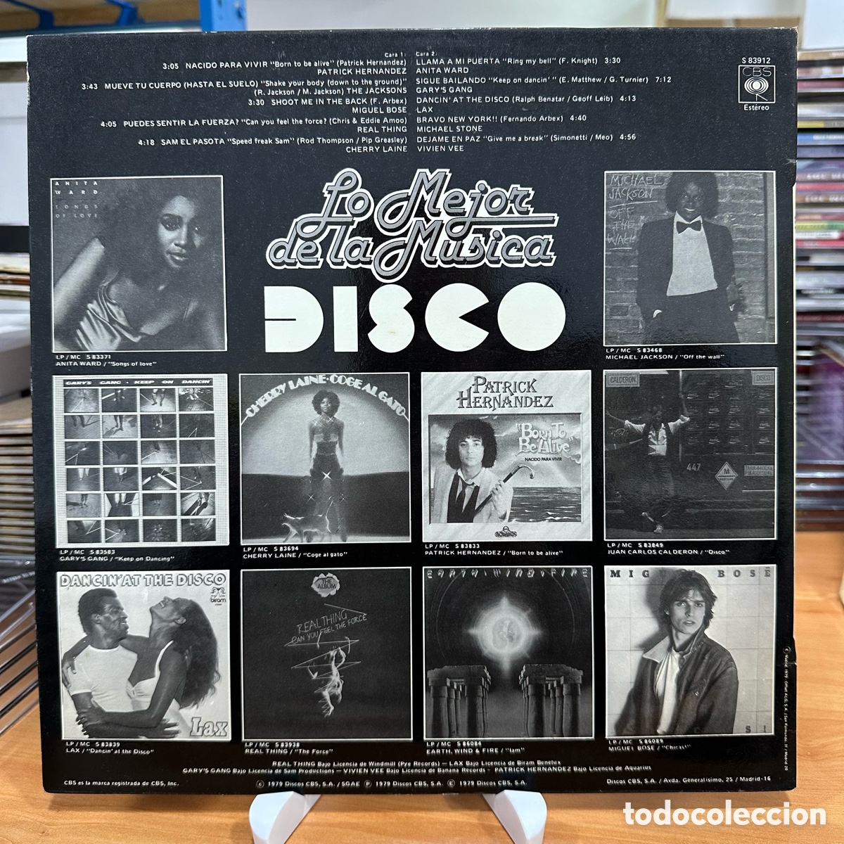 Discos de vinilo: Various - CBS Disco (LP, Comp) - Foto 2