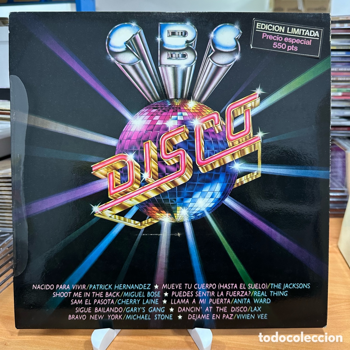 Discos de vinilo: Various - CBS Disco (LP, Comp) - Foto 1