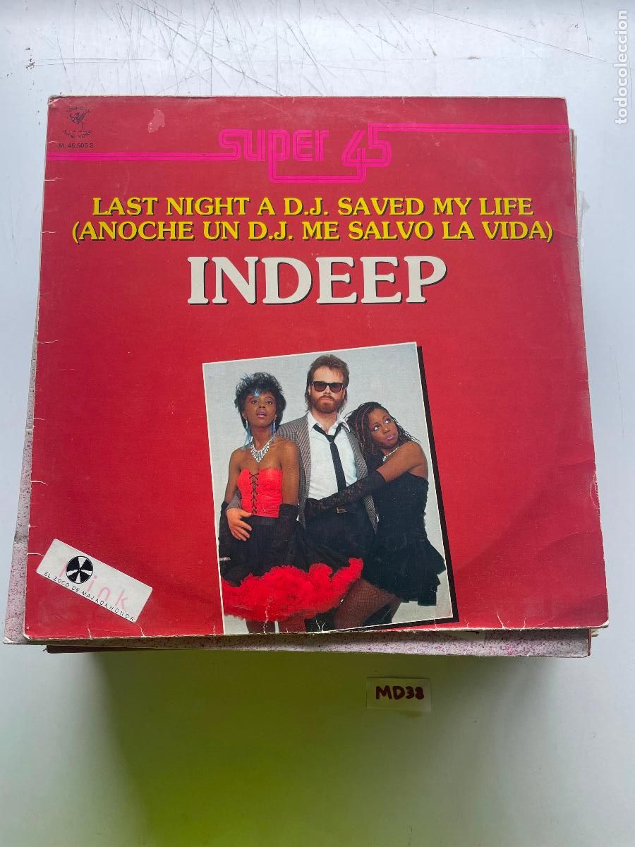 Discos de vinilo: Disco vinilo Lp indeep - Foto 1