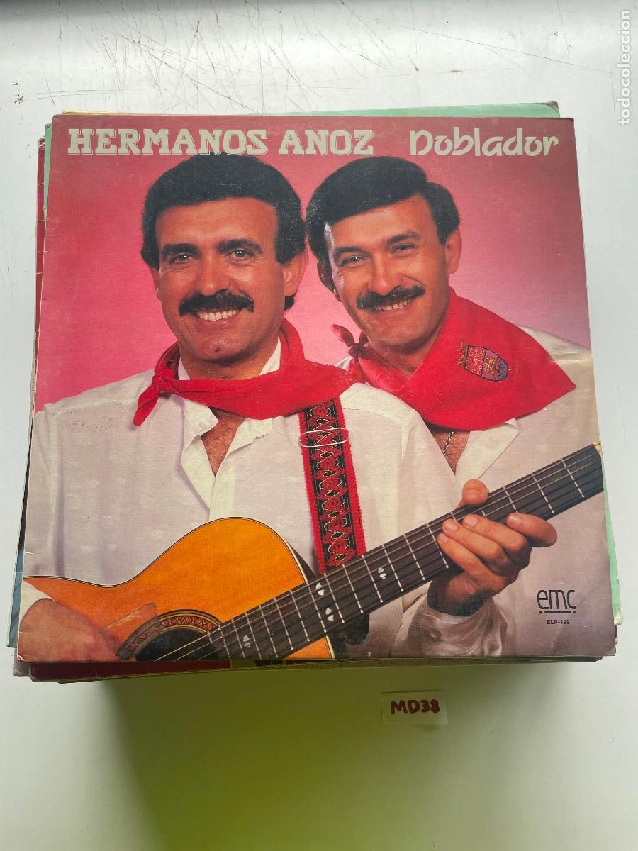 Discos de vinilo: Disco vinilo Lp hermanos anoz - Foto 1