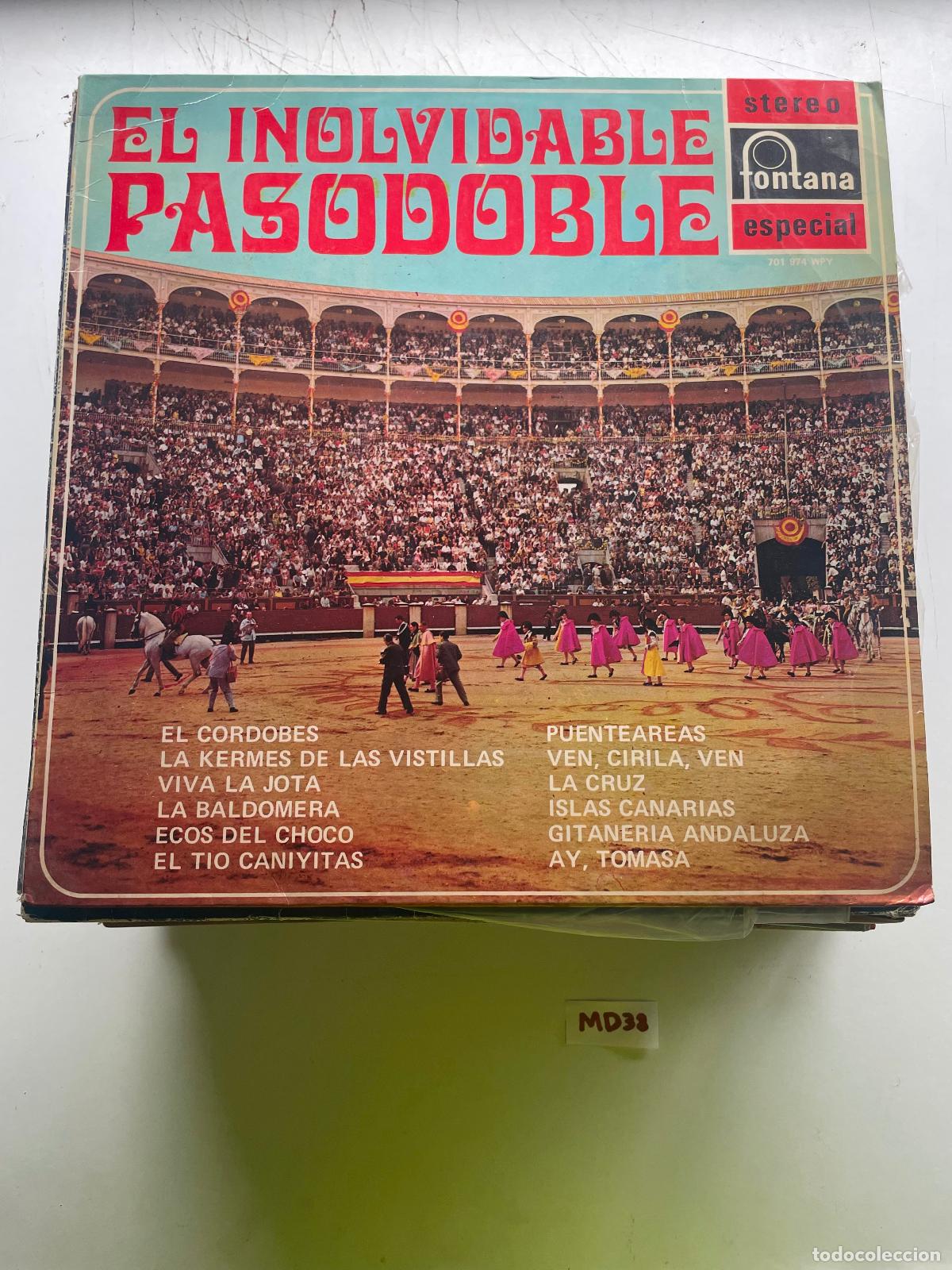 Discos de vinilo: Disco vinilo Lp el inolvidable pase doble - Foto 1