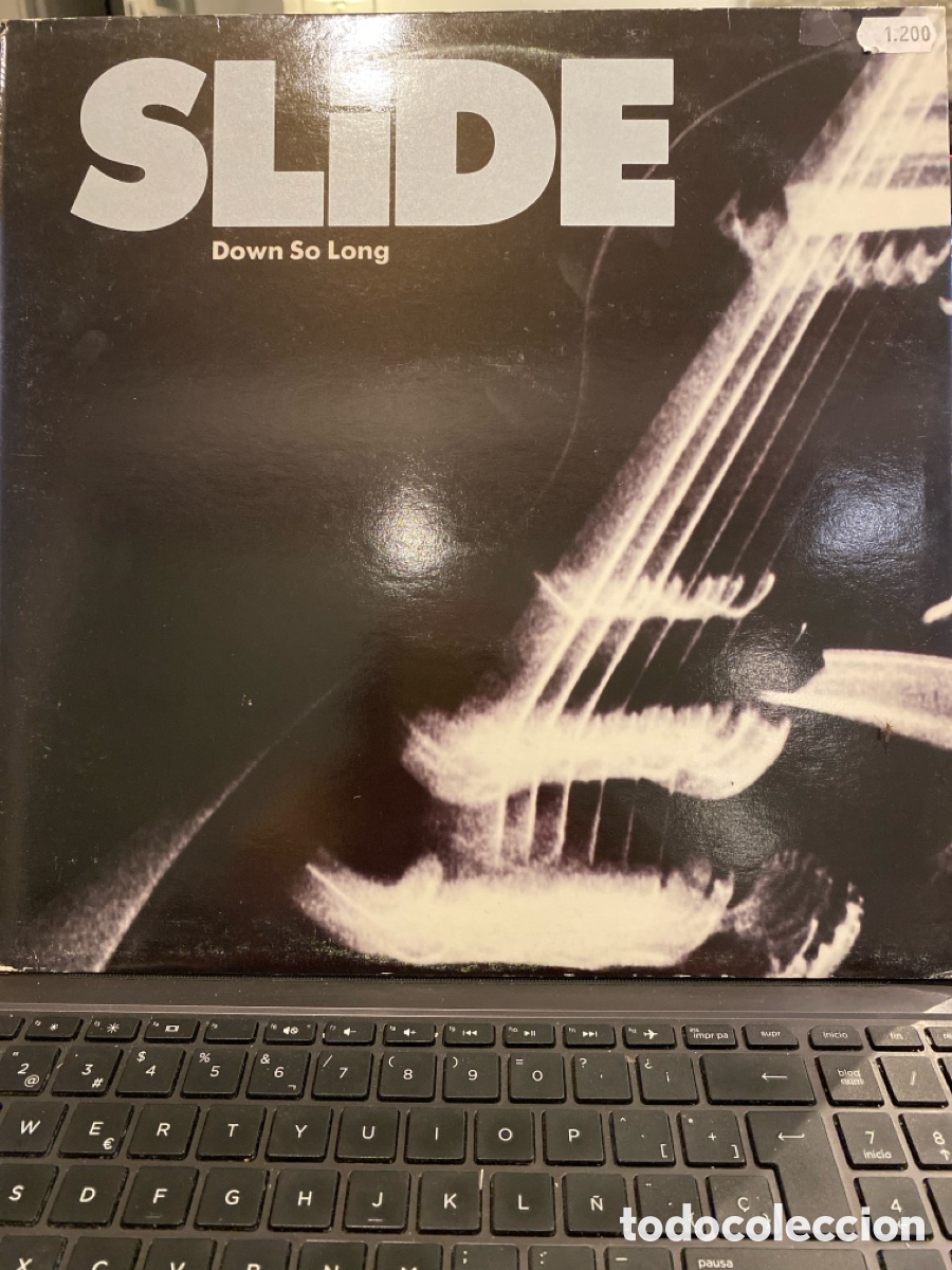Discos de vinilo: SLIDE - DOWN SO LONG LP SPAIN 1980 - Foto 1
