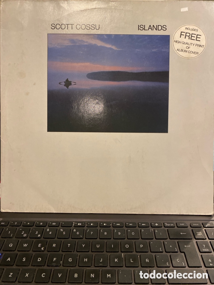 Discos de vinilo: SCOTT COSSU - ISLANDS LP GERMANY 1984 - Foto 1