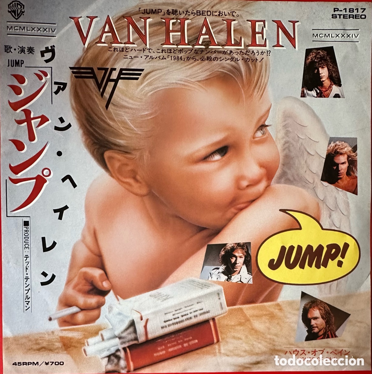 Discos de vinilo: Van Halen. Jump! Jap&oacute;n, 1984 - Foto 1