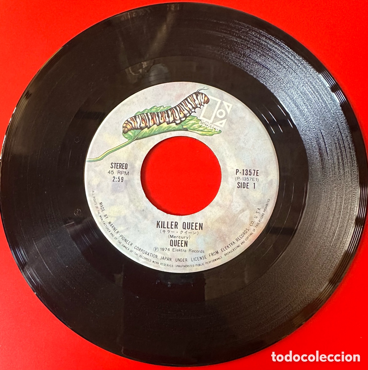 Discos de vinilo: Queen. Killer Queen. Jap&oacute;n, 1975 - Foto 3