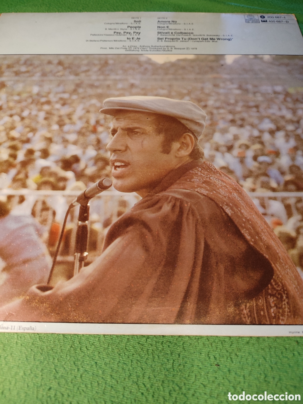 Discos de vinilo: Adriano Celentano - Soli Vinilo Lp - Foto 2