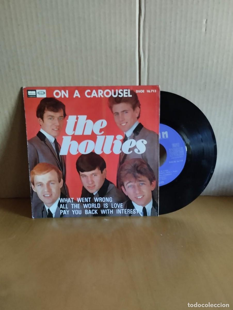 Discos de vinilo: THE HOLLIES ---- ON A CAROUSEL +3 - Foto 1