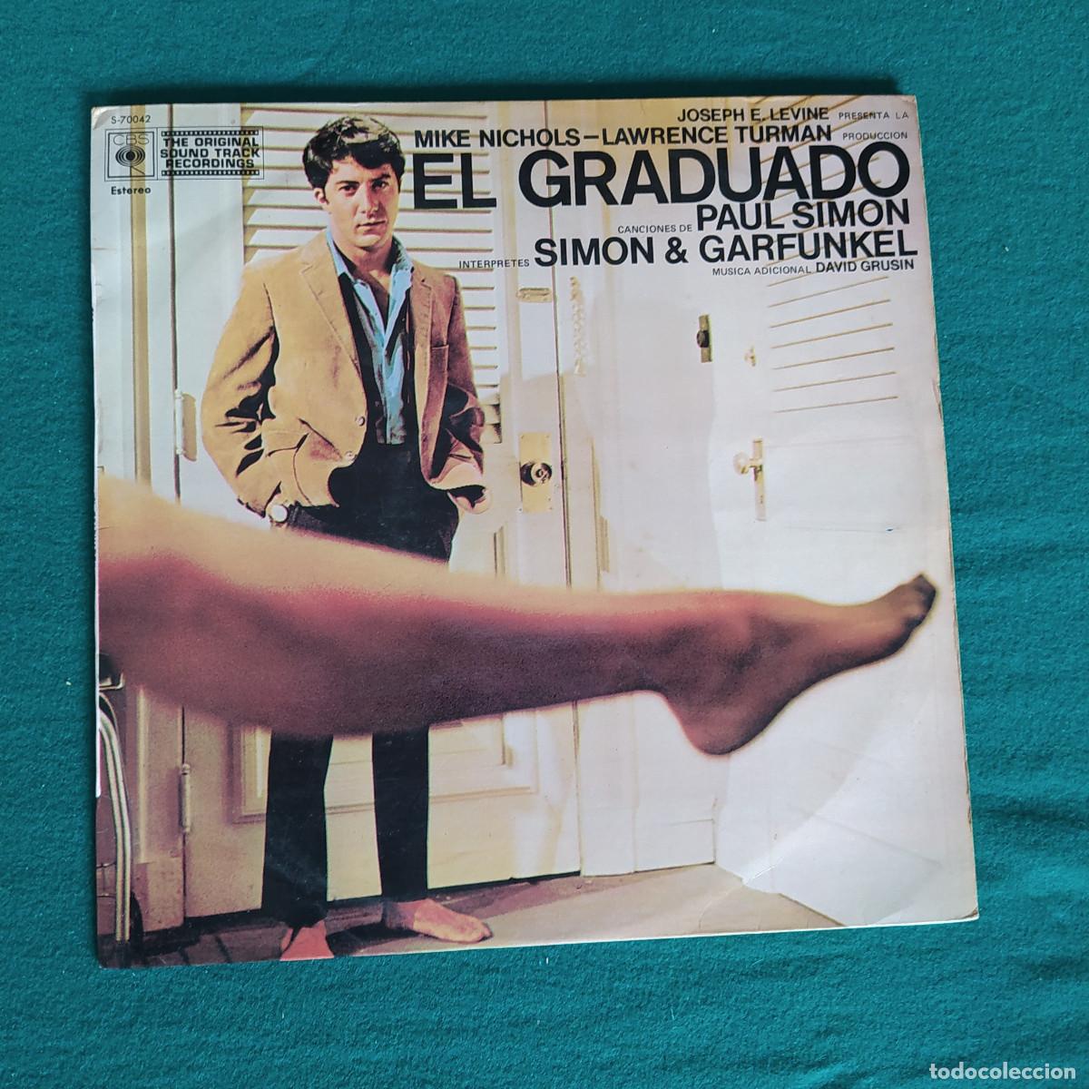 Discos de vinilo: Simon & Garfunkel &ndash; El Graduado - Foto 1