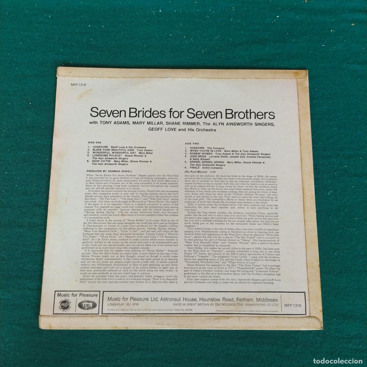 Discos de vinilo: Seven Brides For Seven Brothers - Foto 2