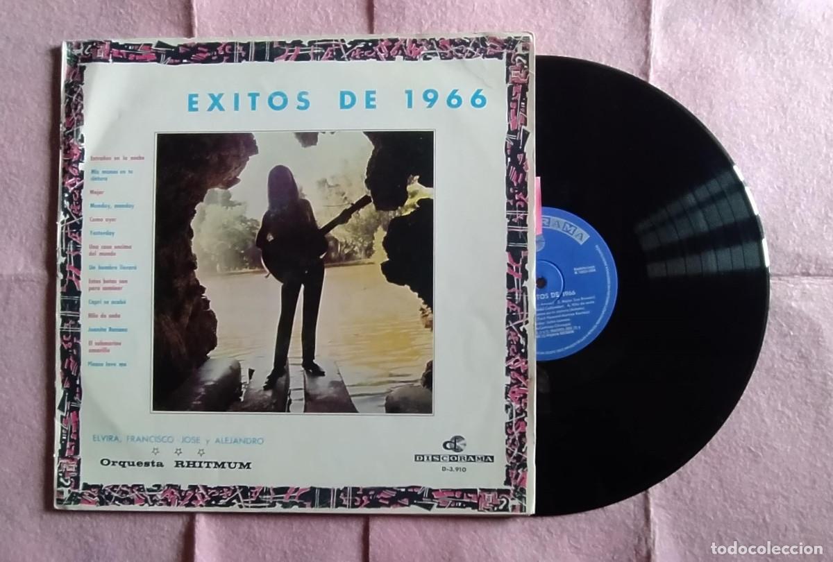 Discos de vinilo: LP ORQUESTA RHITMUM &ndash; Exitos De 1966 - Discorama D-3.910 - Gatefold - SPAIN press (EX/NM) - Foto 1