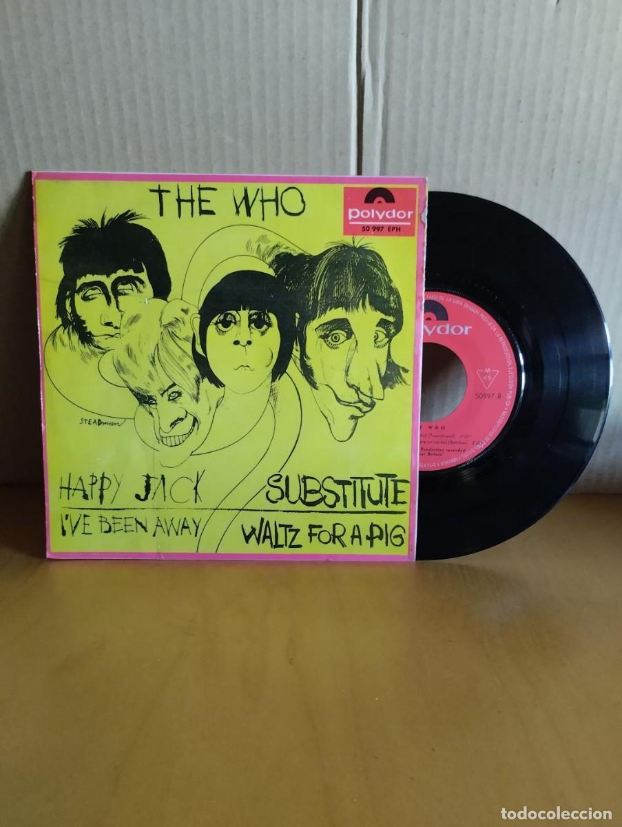 Discos de vinilo: THE WHO --- HAPPY JACK +3 - Foto 1