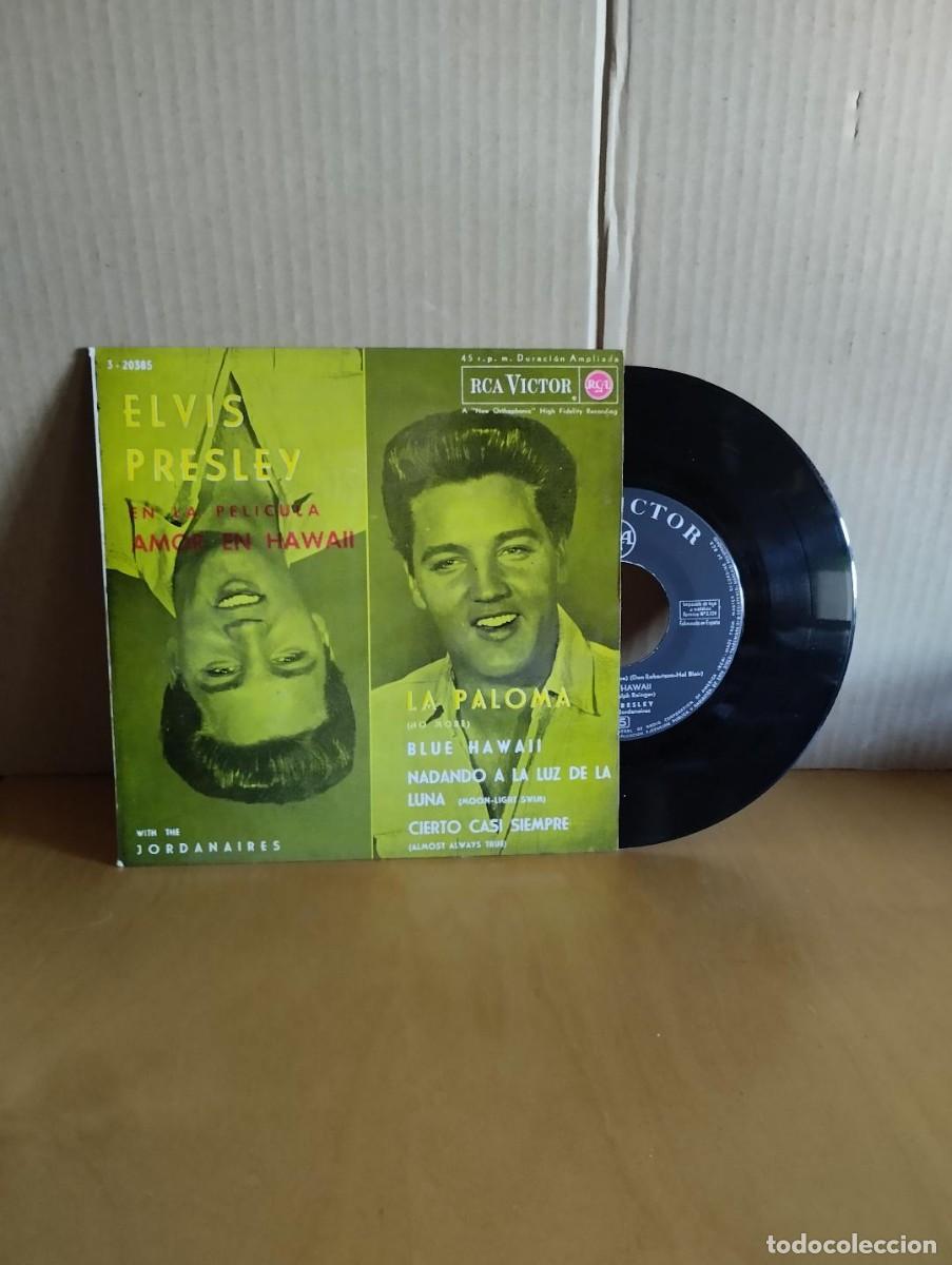 Discos de vinilo: ELVIS PRESLEY ---- LA PALOMA - Foto 1