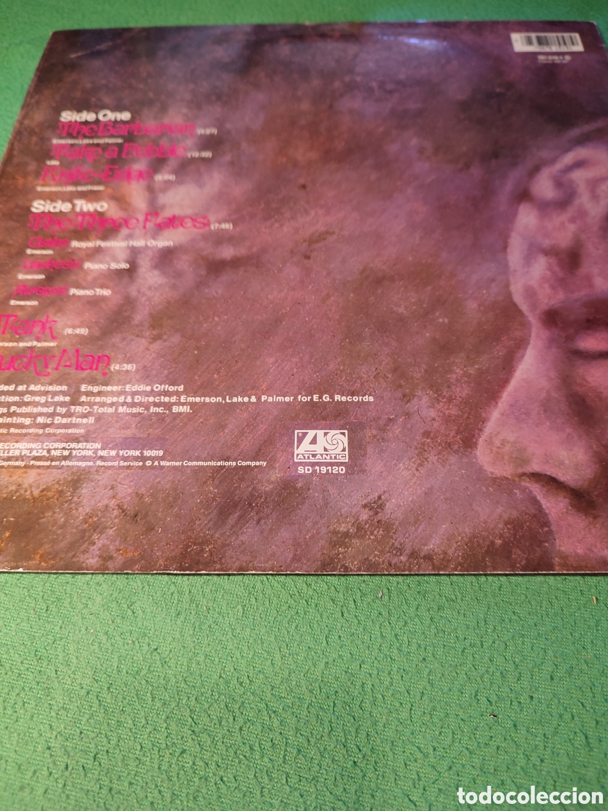 Discos de vinilo: Emerson, Lake & Palmer - Same Vinilo Lp - Foto 2