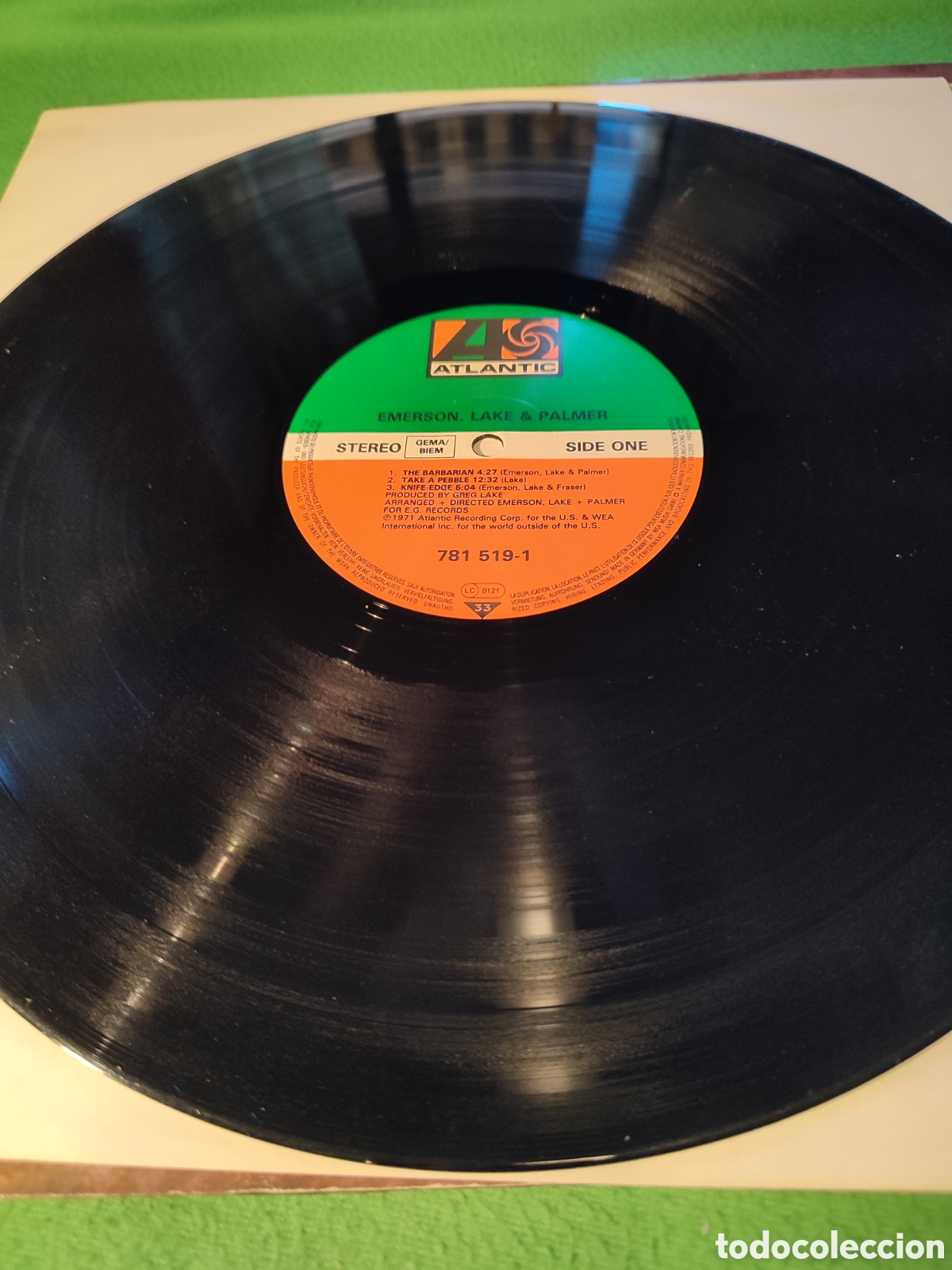 Discos de vinilo: Emerson, Lake & Palmer - Same Vinilo Lp - Foto 3