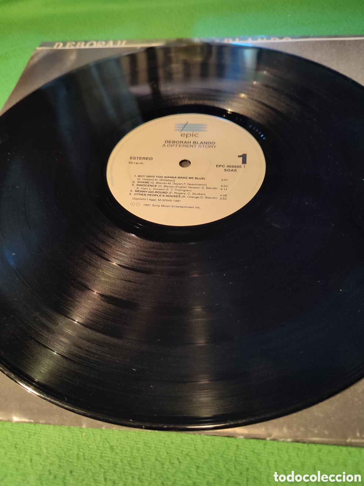 Discos de vinilo: Deborah Blando - A different Story - Foto 3