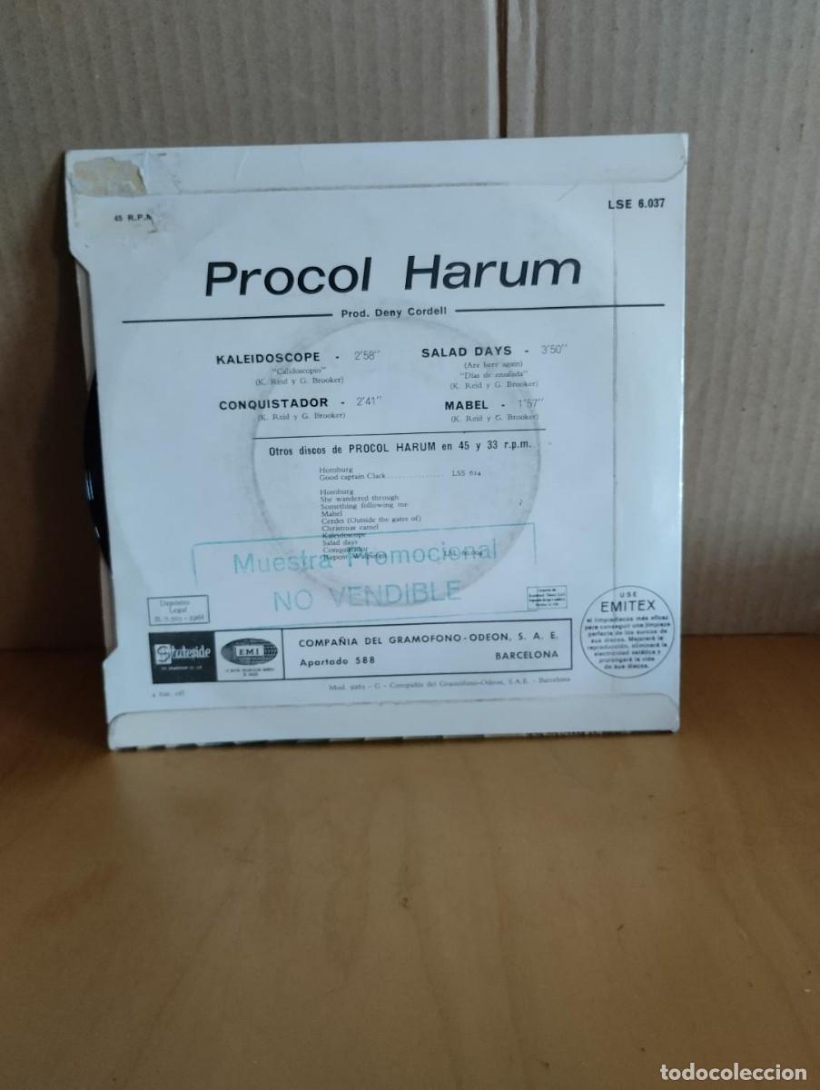 Discos de vinilo: PROCOL HARUM --- KALEIDOSCOPE +3 - Foto 2