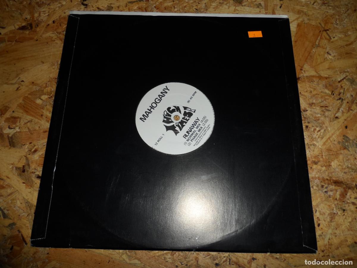 Discos de vinilo: MAHOGANY - RUNAWAY (UK 1991) - Foto 3