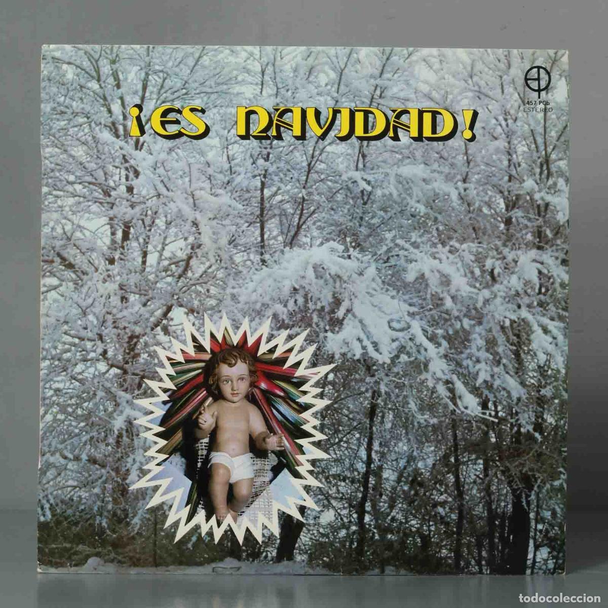 Discos de vinilo: LP. &iexcl;ES NAVIDAD!. VILLANCICOS - Foto 1