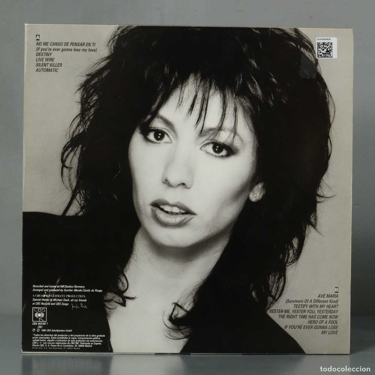 Discos de vinilo: LP. Jennifer Rush &ndash; Movin&acute; - Foto 2