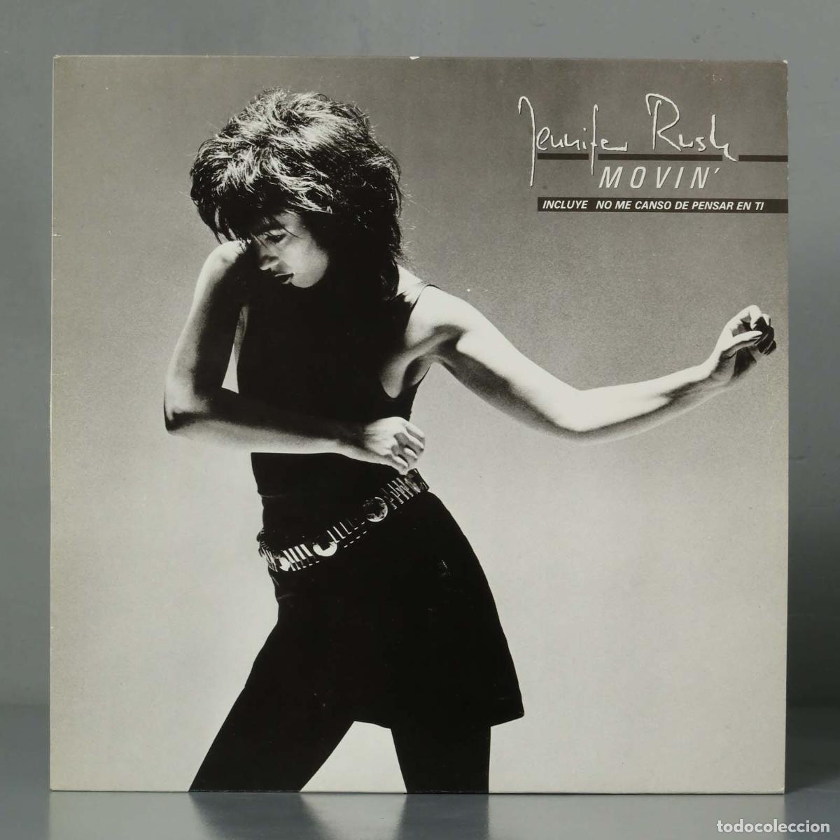 Discos de vinilo: LP. Jennifer Rush &ndash; Movin&acute; - Foto 1
