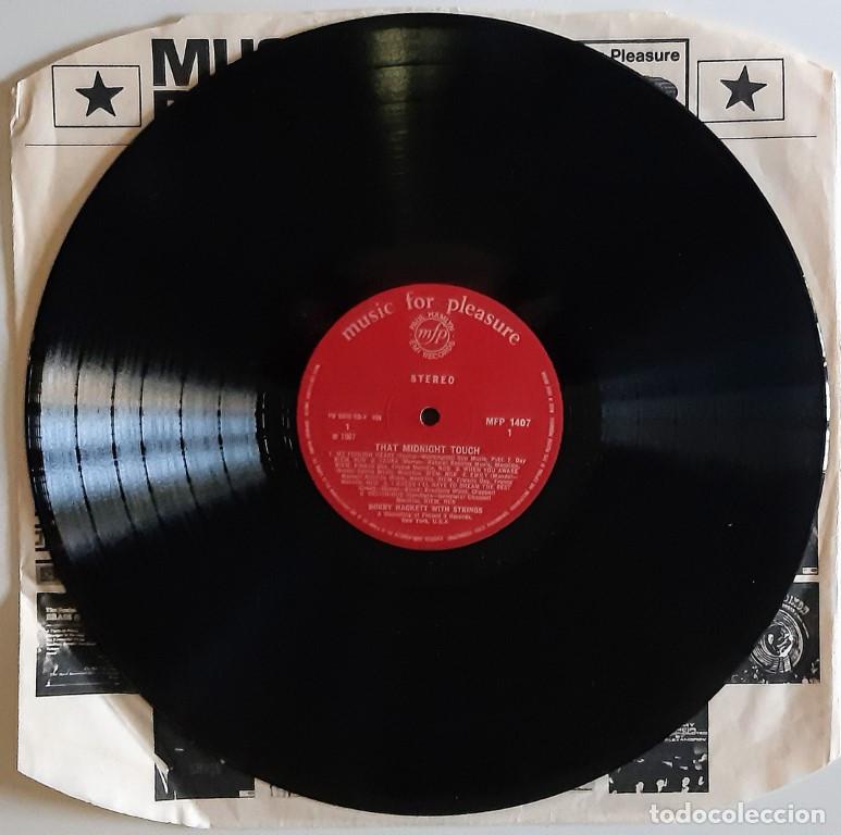 Discos de vinilo: Bobby Hackett. That midnight touch. Mfp, UK 1967 reissue LP - Foto 4