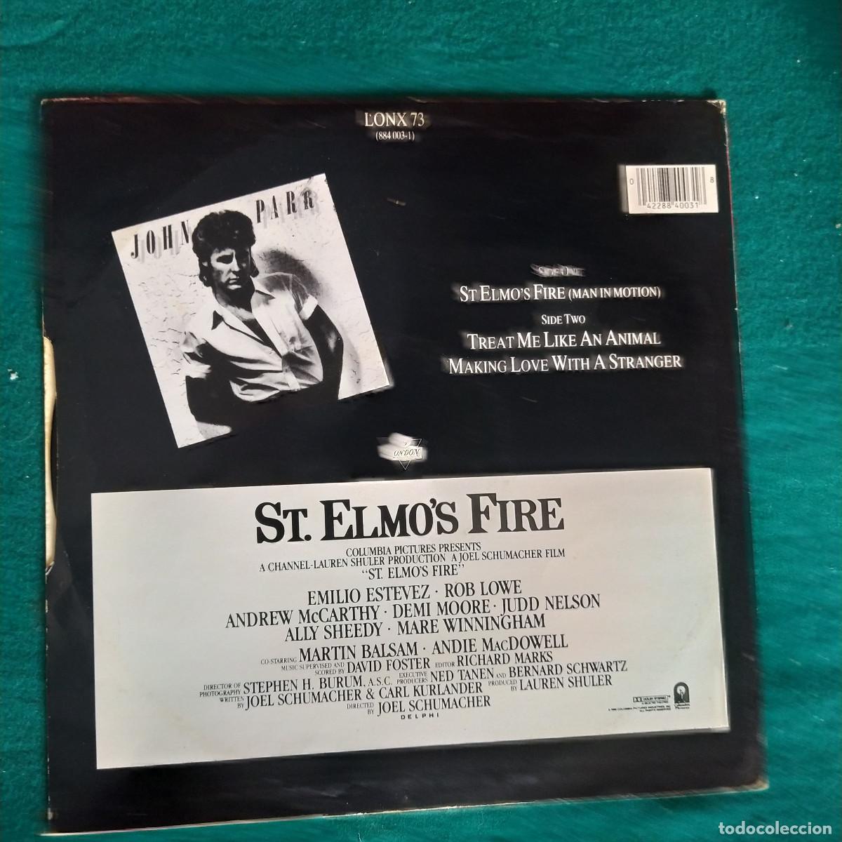 Discos de vinilo: John Parr &ndash; St. Elmos Fire (Man In Motion) - Foto 2
