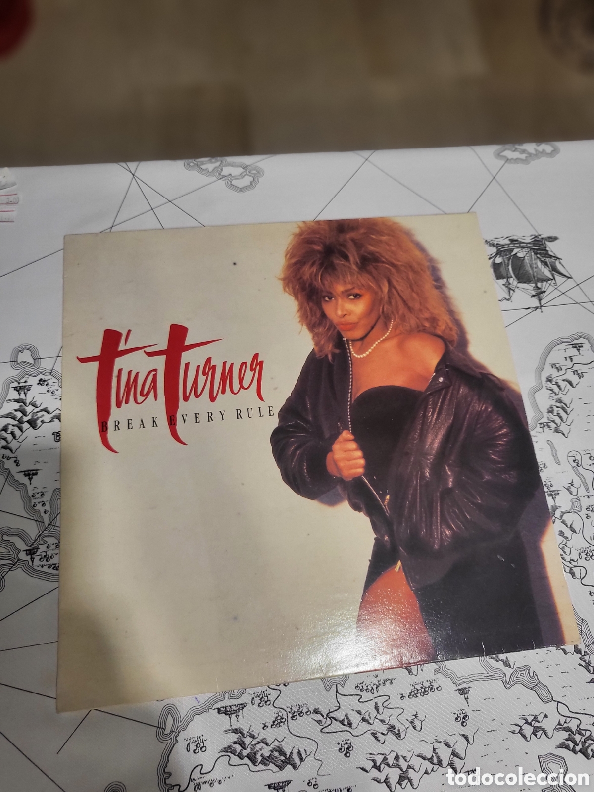 Discos de vinilo: Disco de vinilo Tina Turner &rdquo;Break Every Rule&rdquo; - Foto 1