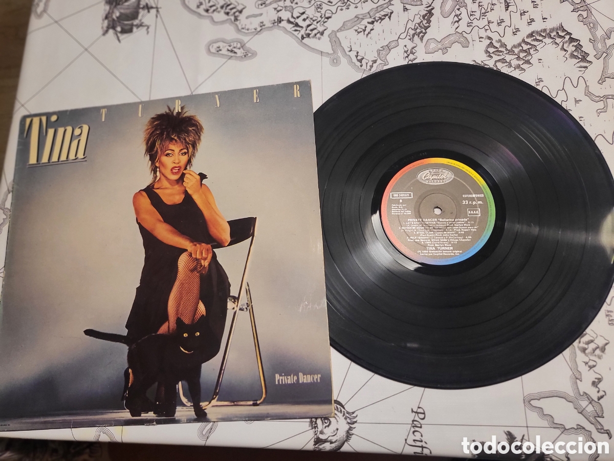 Discos de vinilo: Disco de vinilo Tina Turner &rdquo;Private Dancer&rdquo; - Foto 3