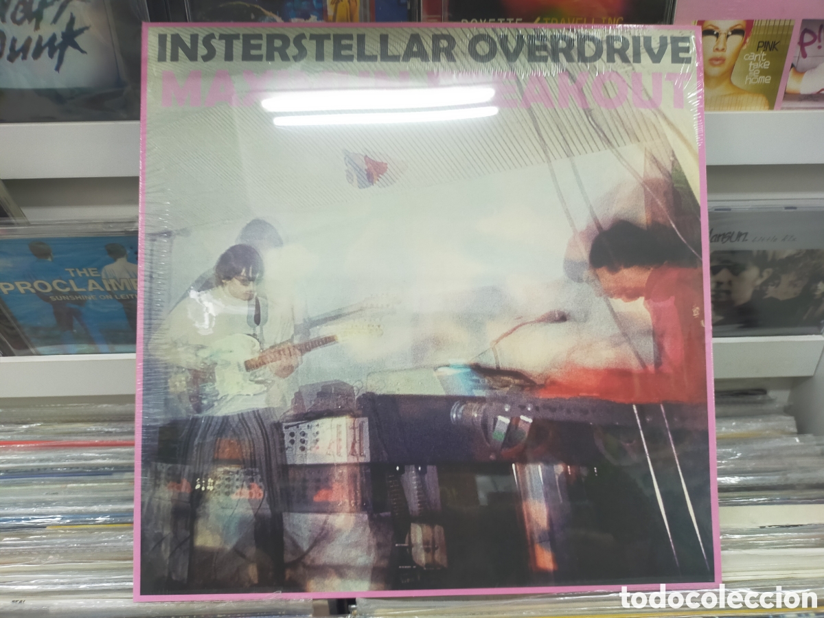 Discos de vinilo: Pink Floyd LP interstellar overdrive precintado - Foto 2