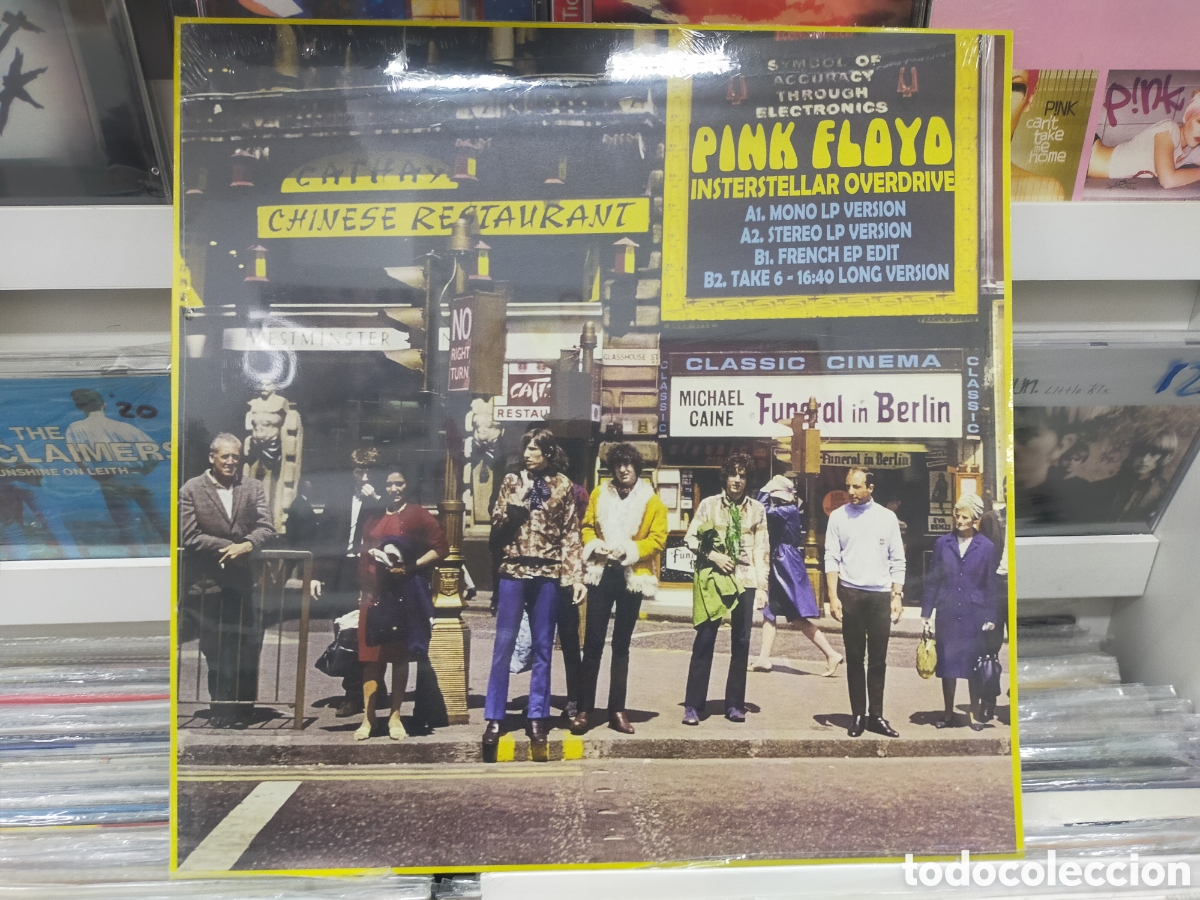 Discos de vinilo: Pink Floyd LP interstellar overdrive precintado - Foto 1