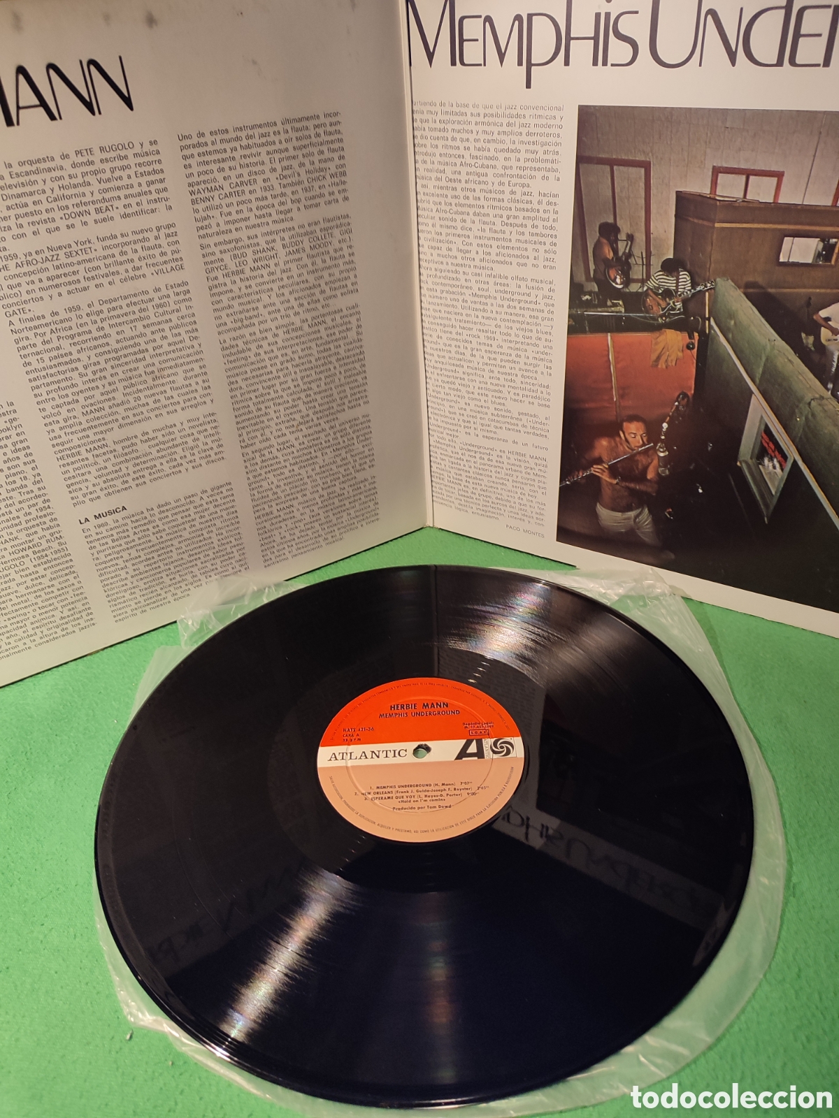 Discos de vinilo: Herbie Mann - Memphis Underground - Foto 2