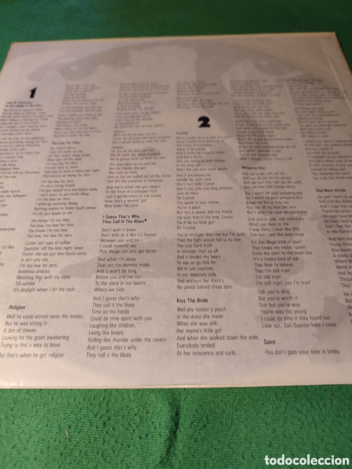 Discos de vinilo: Elton John - Too low for zero Vinilo Lp - Foto 2