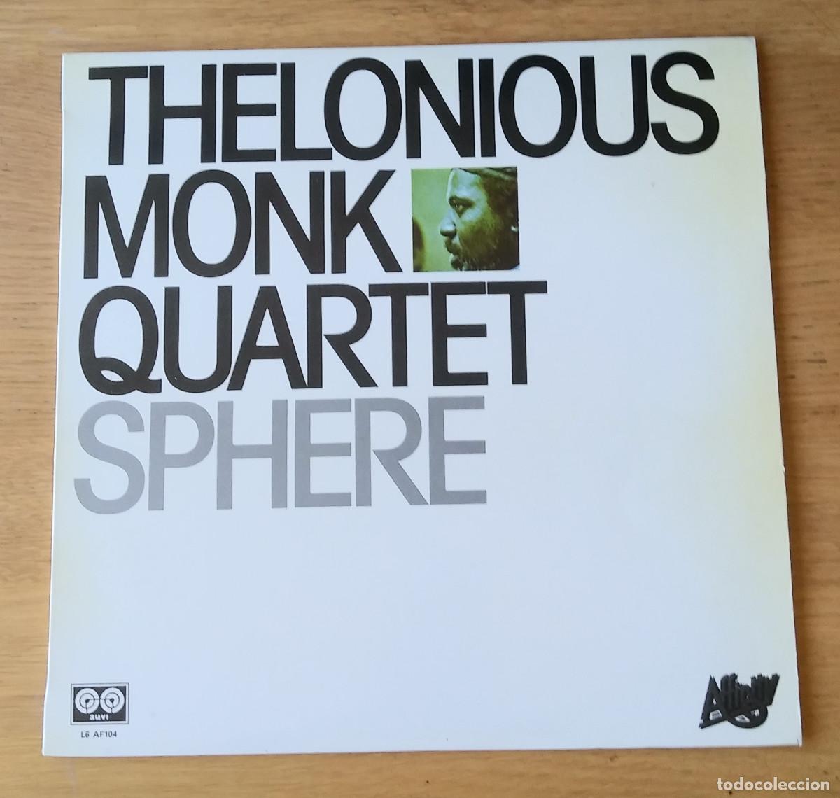 Discos de vinilo: THELONIOUS MONK QUARTET: &rdquo;SPHERE&rdquo; LP VINILO 1980 - JAZZ - Foto 1