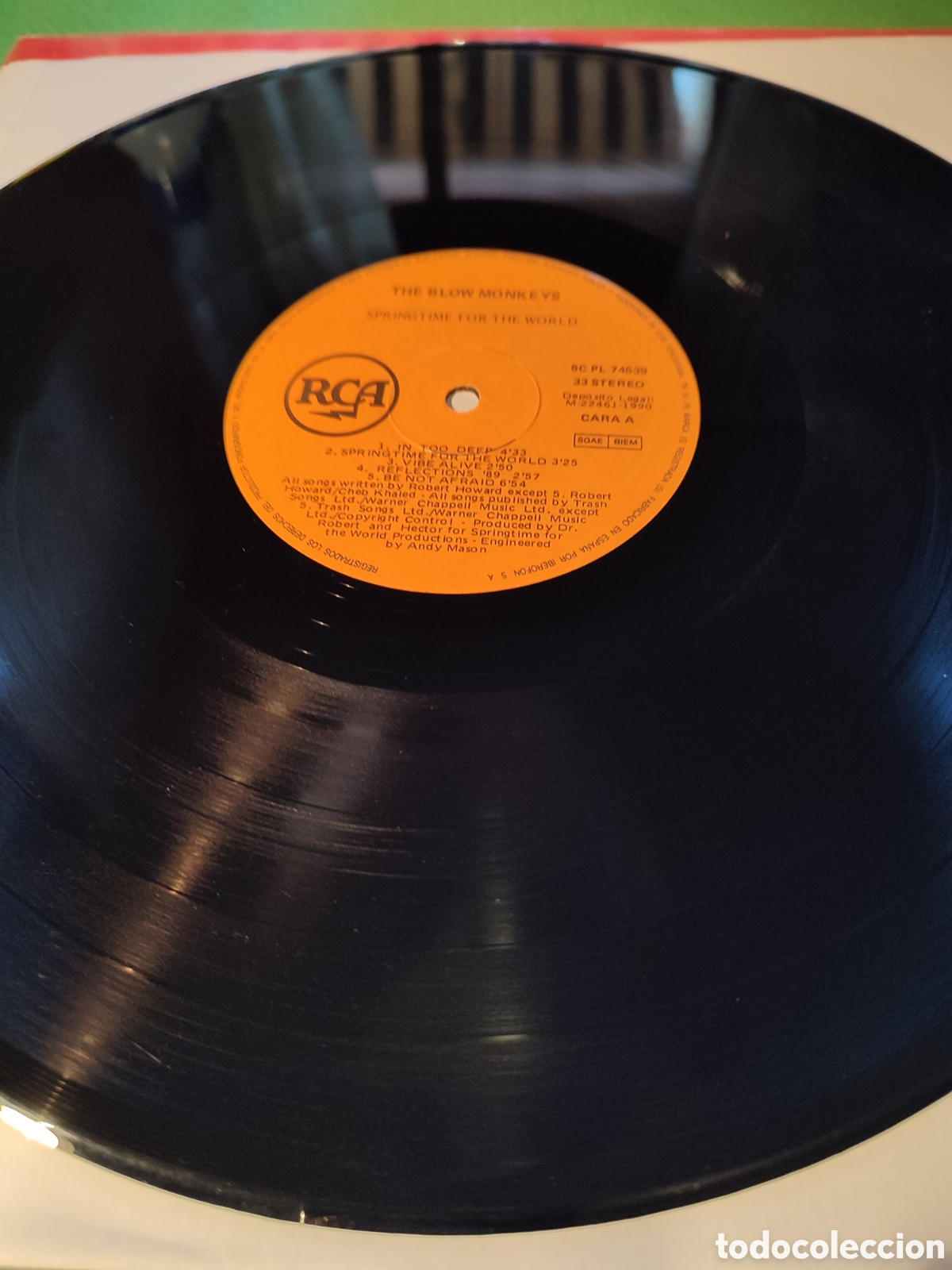 Discos de vinilo: The Blow Monkeys - Springtime for the world - Foto 3