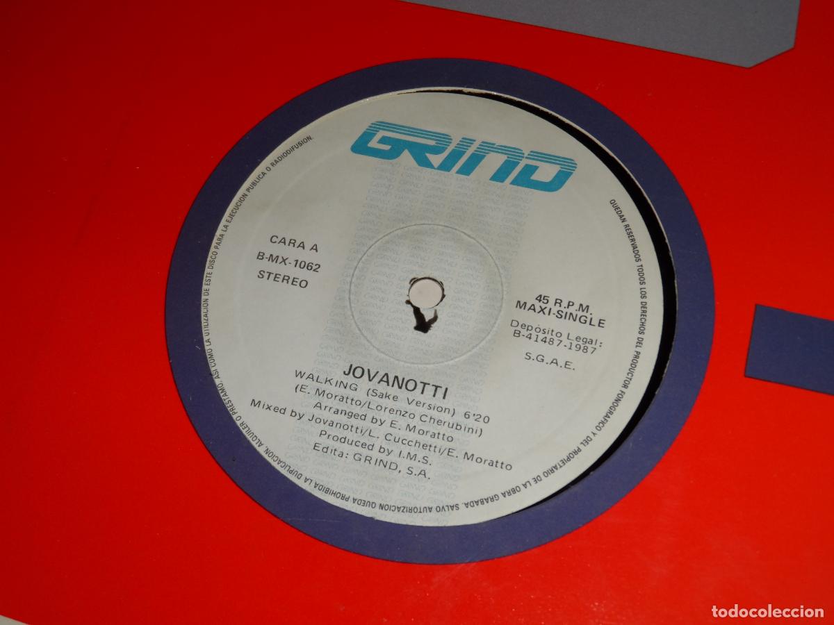 Discos de vinilo: JOVANOTTI - WALKING (SPAIN 1987) - Foto 2